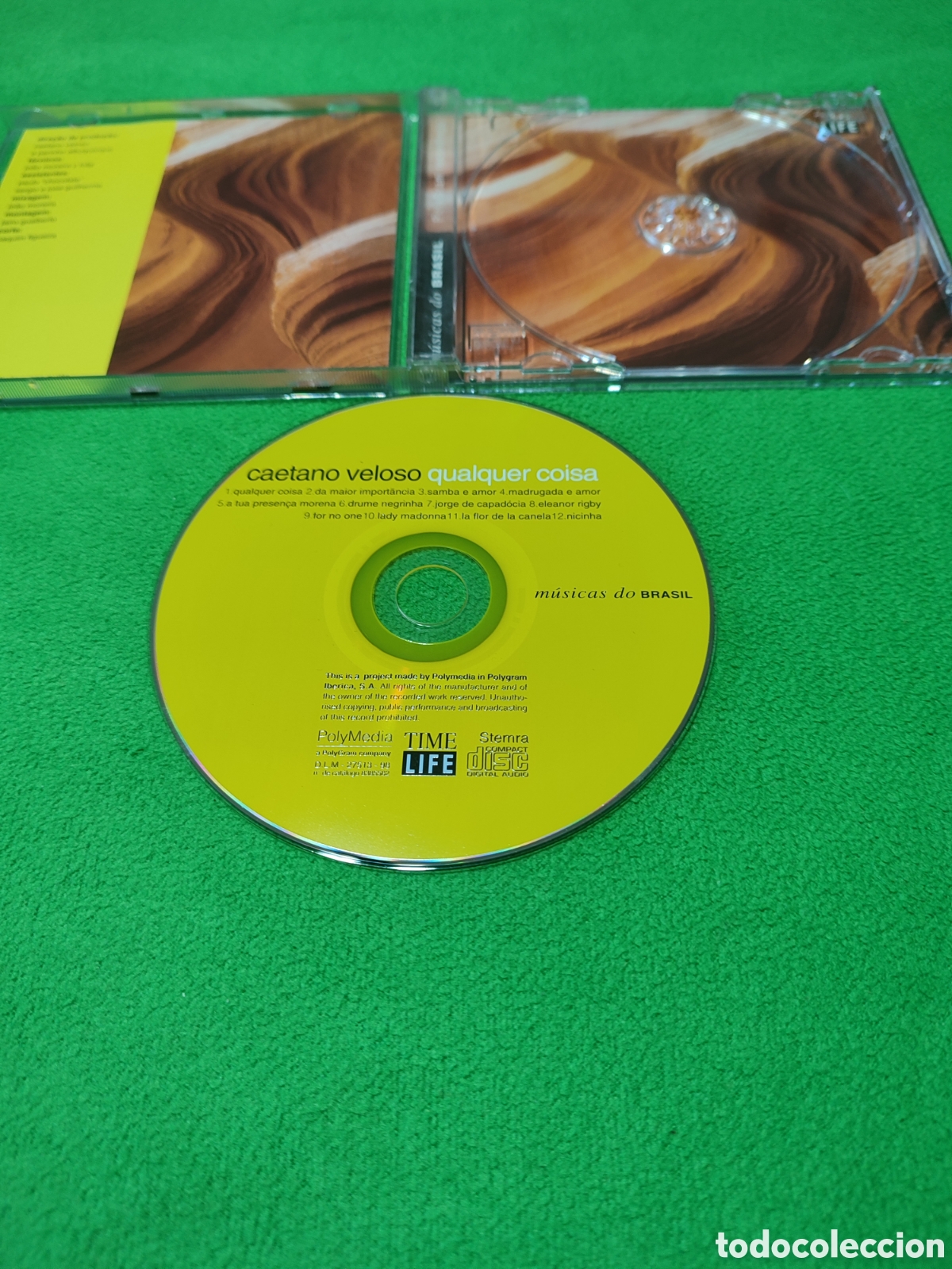 CDs de m&uacute;sica: Caetano Veloso - Qualquer coisa 1998 - Foto 2