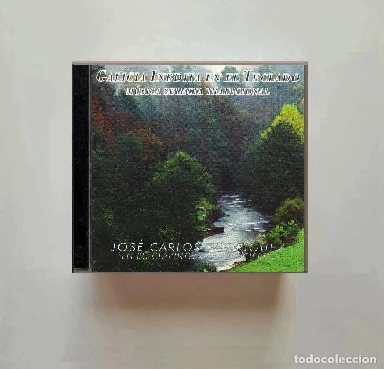 CDs de m&uacute;sica: GALICIA INEDITA. MUSICA TRADICIONAL. JOSE CARLOS RODRIGUEZ CON SU CLAVINOVA EN CNCIERTO. CD.