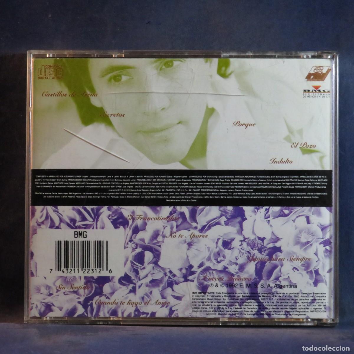 CDs de m&uacute;sica: ALEJANDRO LERNER &ndash; AMOR INFINITO - CD - Foto 2