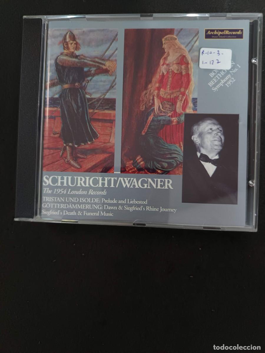 CDs de m&uacute;sica: SCHURICHT / WAGNER. THE 1954 LONDON RECORDS. TRISTAN UNS ISOLDA: PRELUDE AND LIEBESTOD / G&Ouml;TTERD&Auml;MME