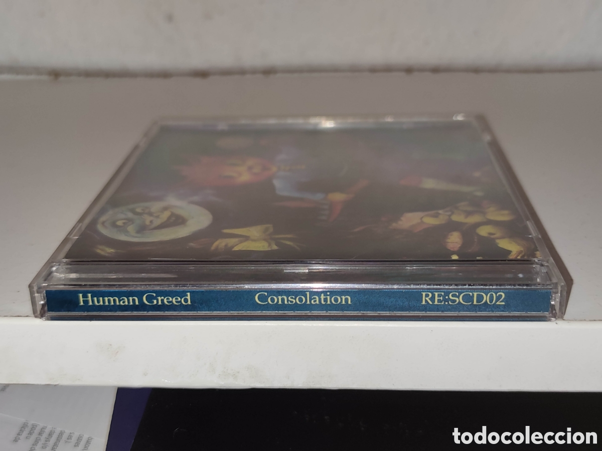 CDs de m&uacute;sica: Cd - Human Greed &ndash; Consolation - Electronic Estilo: Abstract, Noise, Experimental, Ambient - Foto 3