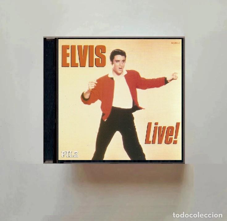 Musik-CDs: ELVIS PRESLEY. ELVIS LIVE. CD.