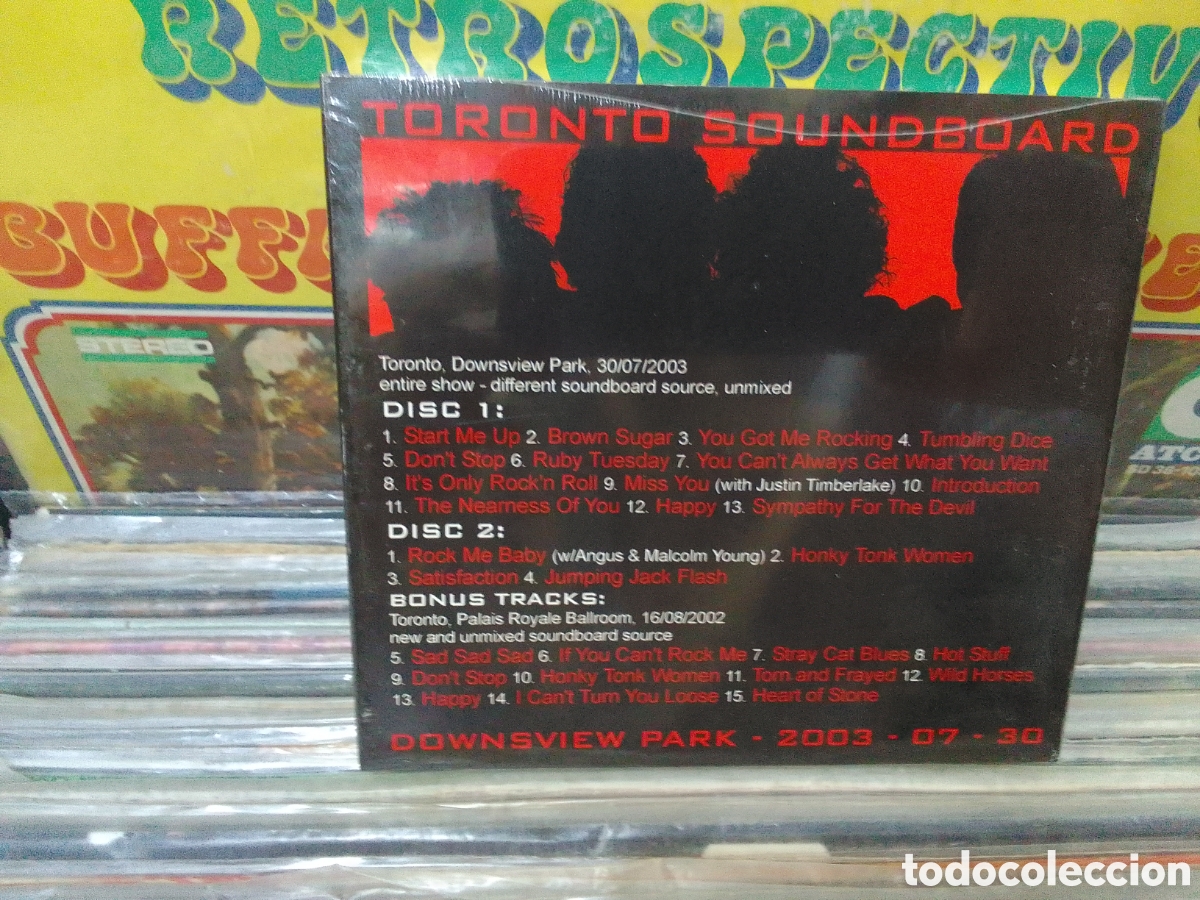 CDs de m&uacute;sica: Rolling stones, Toronto soundboard - Foto 2