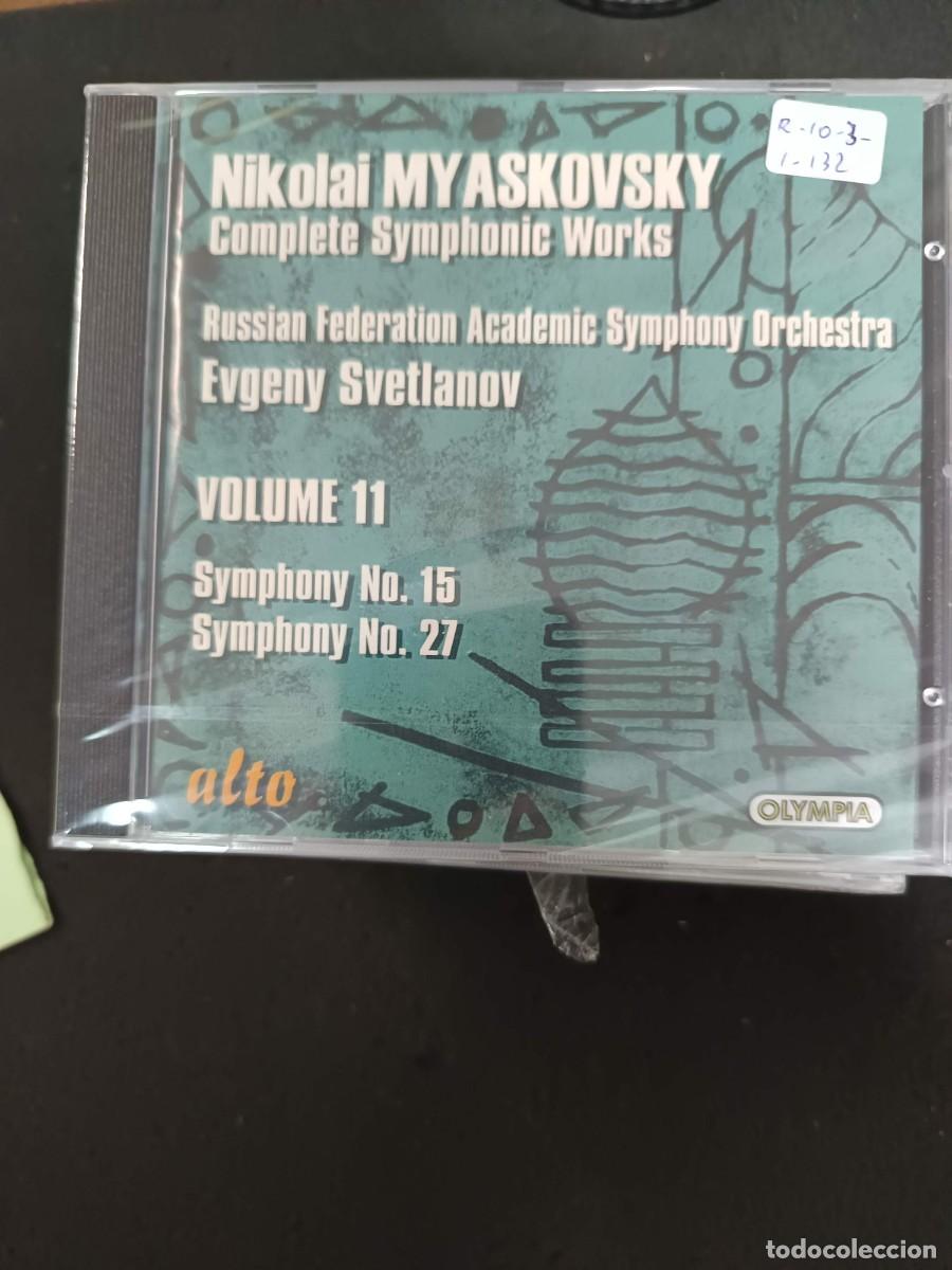 CDs de m&uacute;sica: MYASKOVSKY: COMPLETE SYMPHONIC WORKS. SYMPHONY N&ordm; 15 & N&ordm; 27. VOLUME 11. DIR: EVGENY SVETLANOV