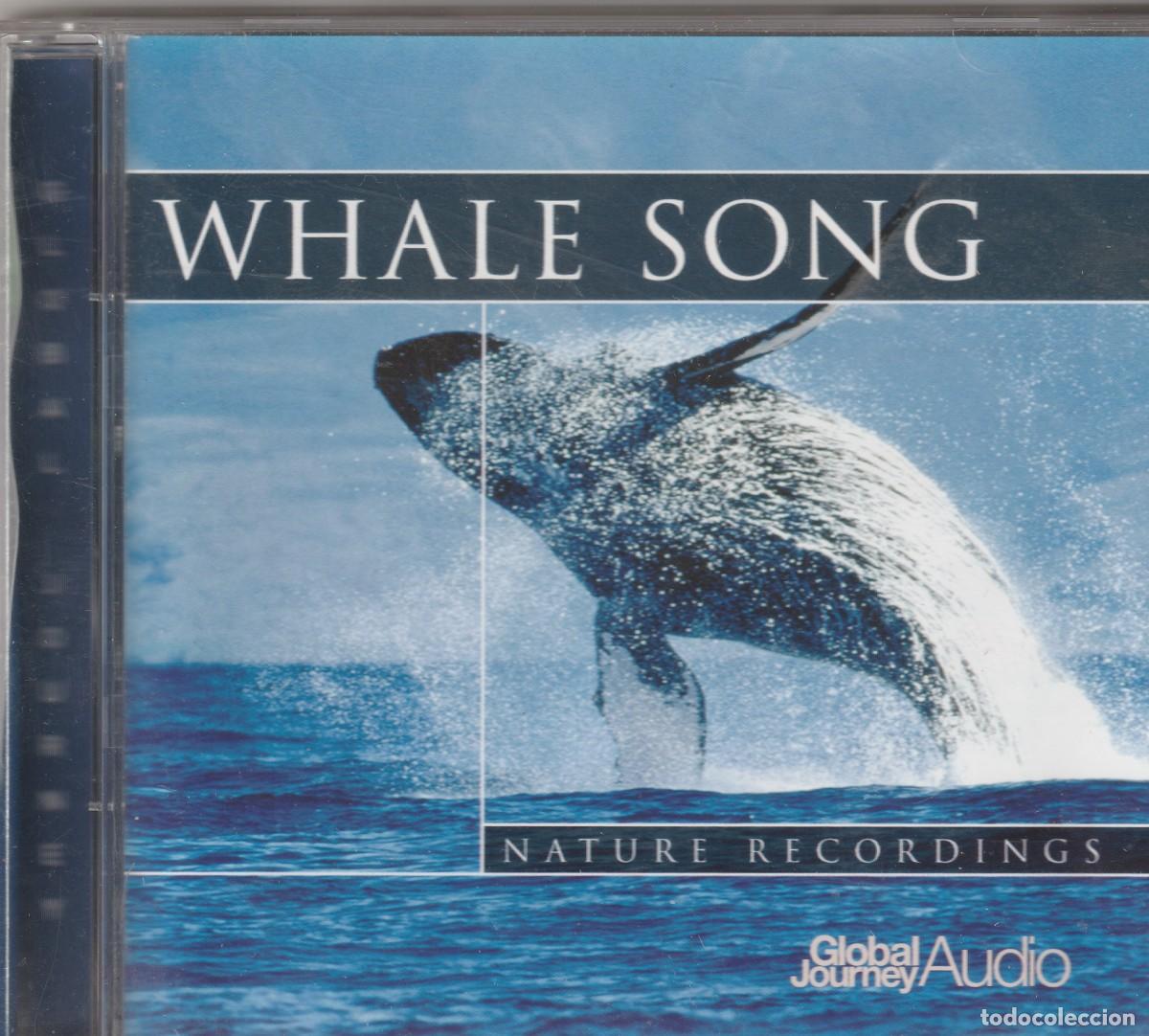 CDs de m&uacute;sica: Unknown Artist &ndash; Whale Song-2001- (REBAJAS DEFINITIVAS POR RETIRO -MUSICA RELAX-Field Recording-