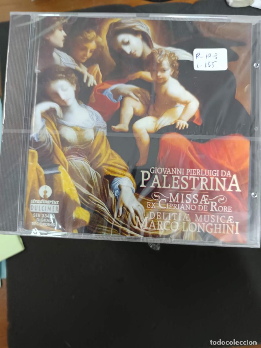 CDs de m&uacute;sica: PALESTRINA: MISSAE EX CIPRIANO DE RORE. DIRECTOR: MARCO LONGHINI. DELITIAE MUSICALE