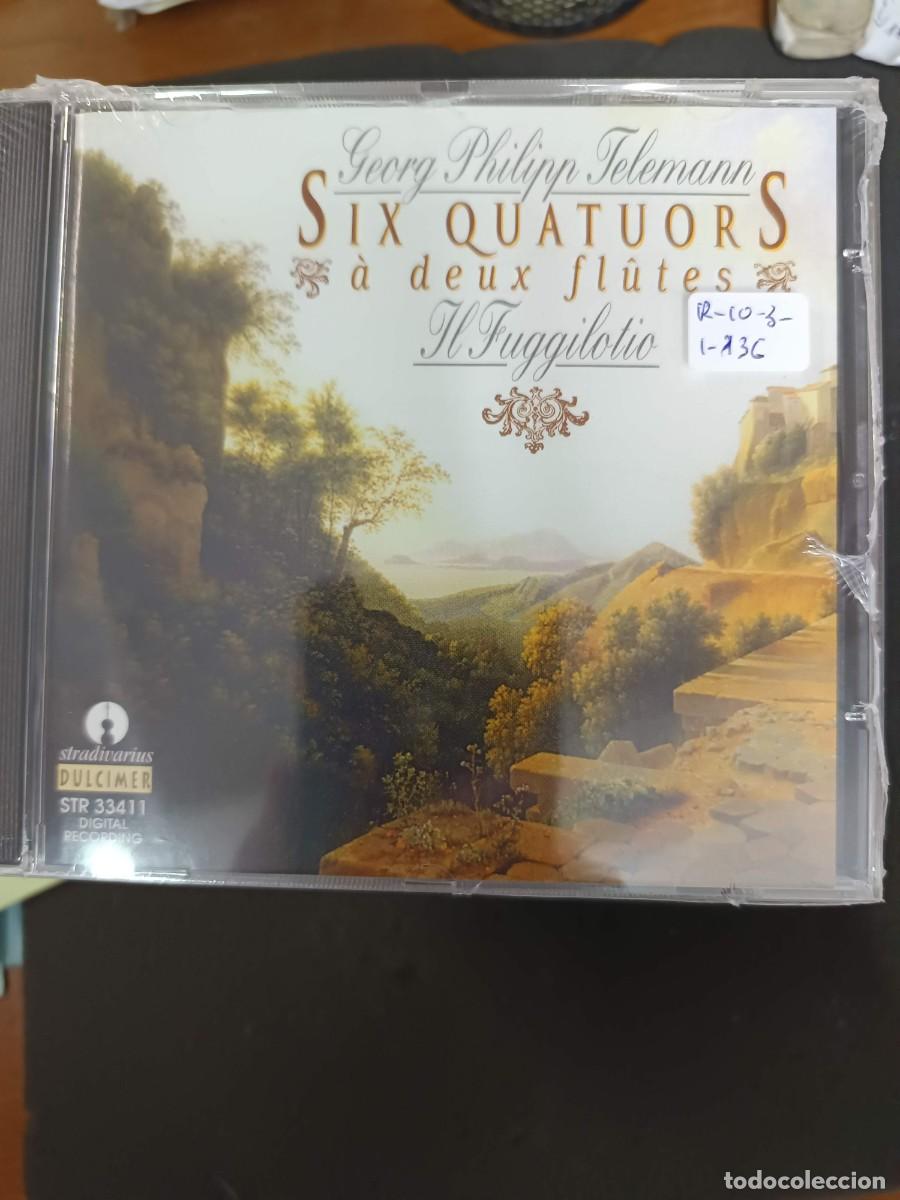 CDs de m&uacute;sica: TELEMANN: SIX QUATUORS &Agrave; DEUX FL&Ucirc;TES. IL FUGGILOTIO