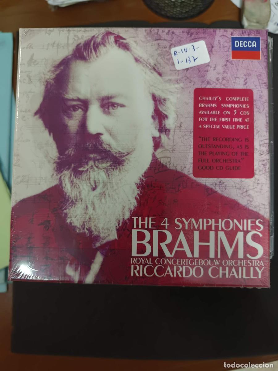 CDs de m&uacute;sica: 3 CD BOX BRAHMS: THE 4 SIMPHONIES. DIR: RICCARDO CHAILLY. ROYAL CONCERTGEBOUW ORCHESTRA