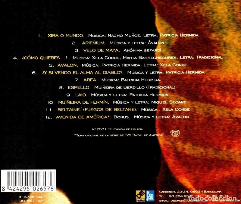 CDs de m&uacute;sica: AVALON. BELTAINE. CD. - Foto 2