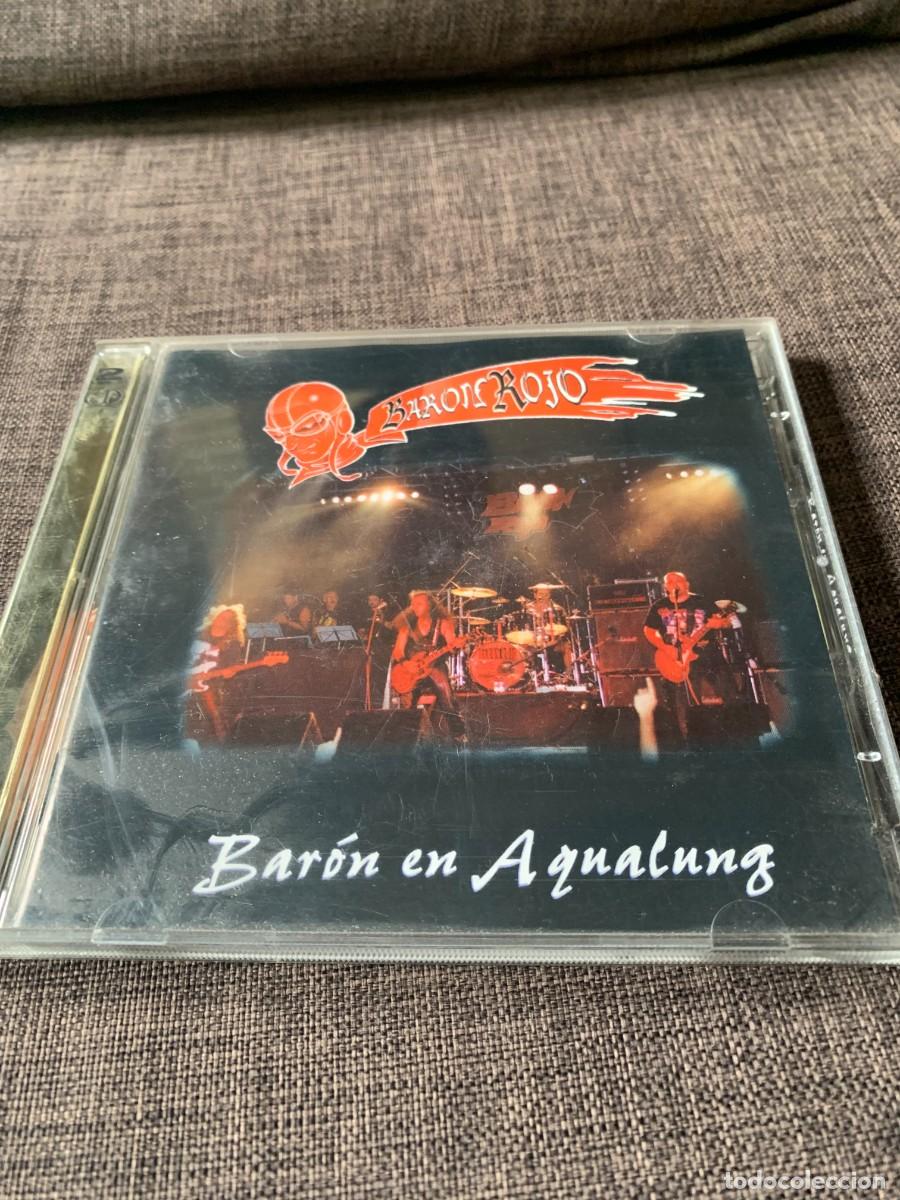 CDs de m&uacute;sica: DOBLE CD. BARON ROJO EN AQUALUNG. LIBRILLO. BUENA CONSERV.