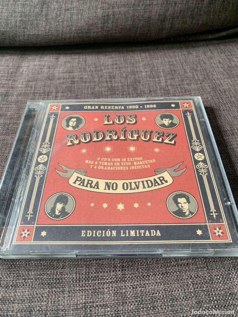 CDs de m&uacute;sica: DOBLE CD. LOS RODRIGUEZ. PARA NO OLVIDAR. INCLUYE LIBRILLO. BUENA CONSERV. PEDIDO MINIMO 10 EUROS.