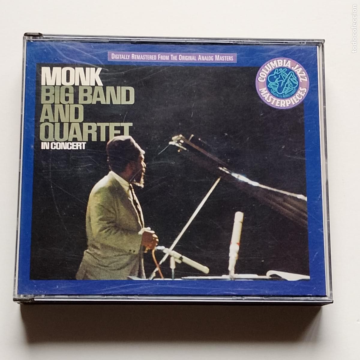 CD di Musica: Thelonious Monk-Big Band And Quartet In Concert (2xCD Columbia) RE clasico 1964. John Coltrane