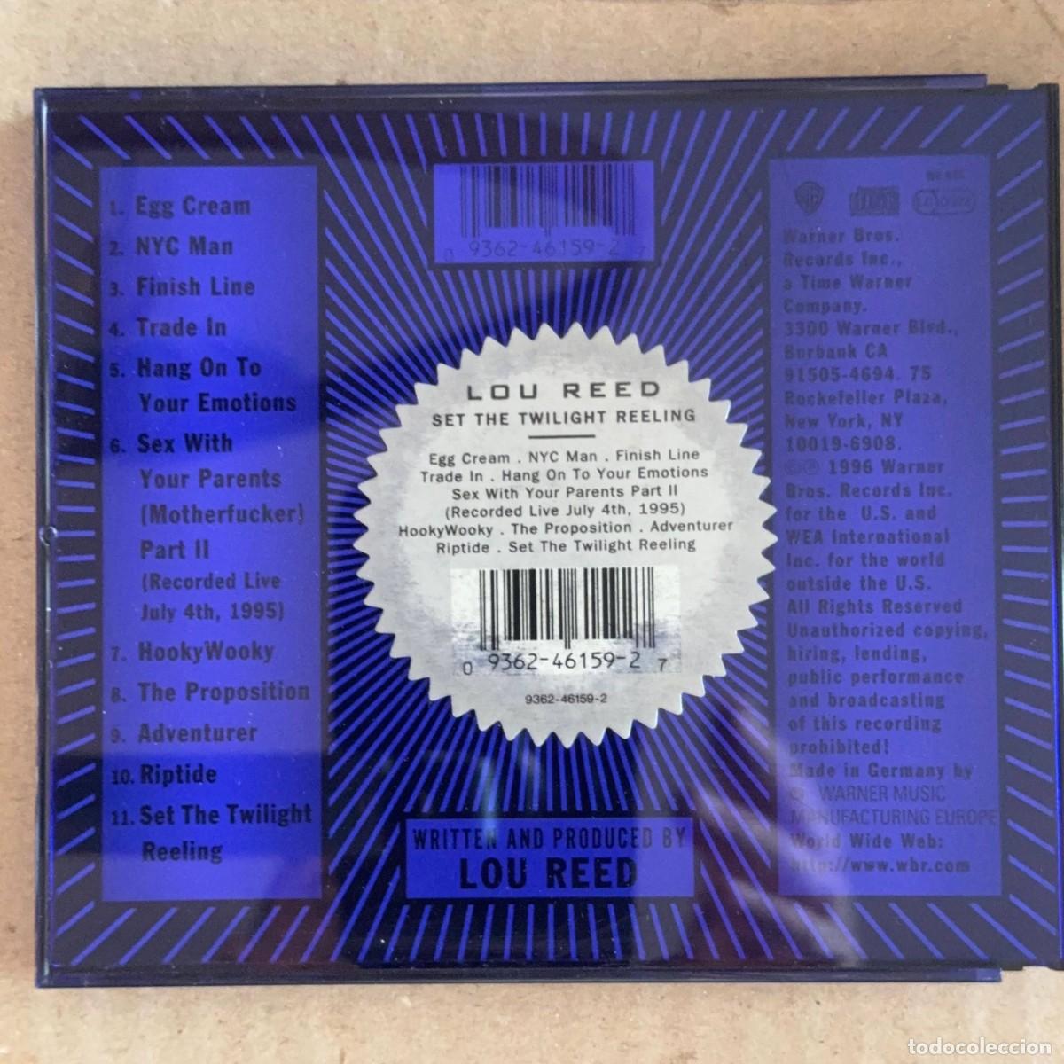 CDs de m&uacute;sica: Lou Reed &rdquo;Set the twilight reeling&rdquo; CD - Foto 2