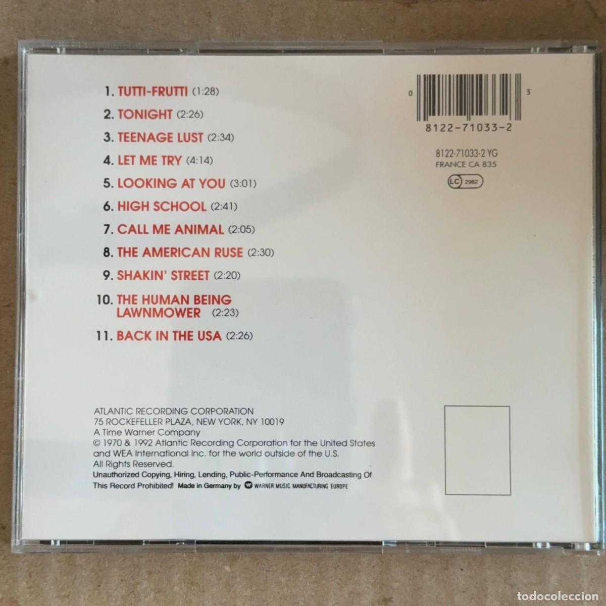CDs de m&uacute;sica: MC5 &rdquo;Back in the USA&rdquo; CD - Foto 2