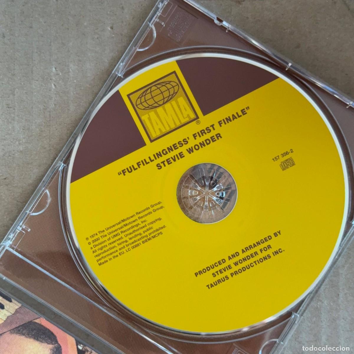 CDs de m&uacute;sica: Stevie Wonder &rdquo;Fullfillingness first finale&rdquo; CD - Foto 3