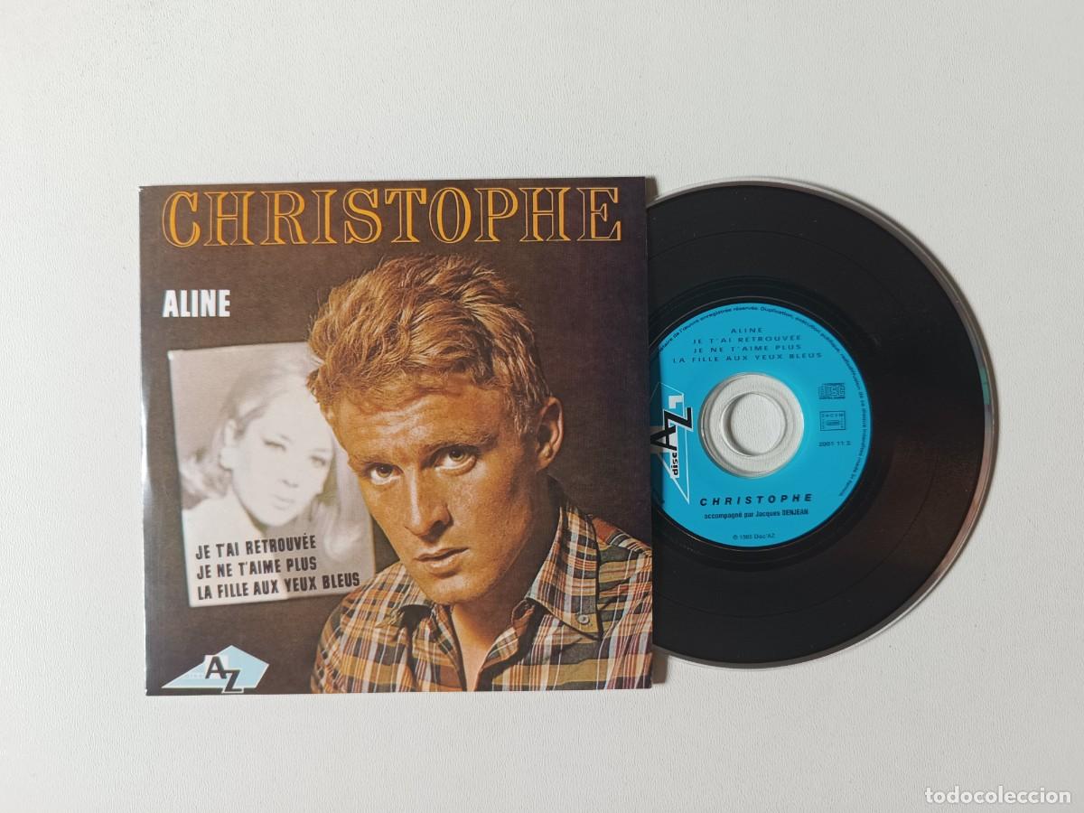 CDs de m&uacute;sica: CHRISTOPHE 'Aline' CD EP 2000 Chanson 45 Tours De Collection 2001 11 2