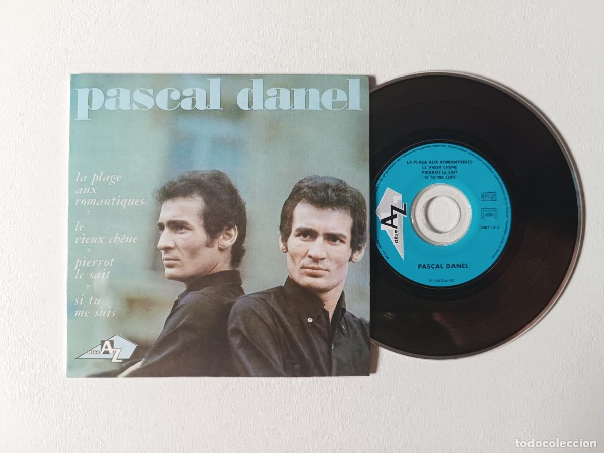 CDs de m&uacute;sica: PASCAL DANEL 'La Plage Aux Romantiques' CD EP 2000 Chanson 45 Tours De Collection