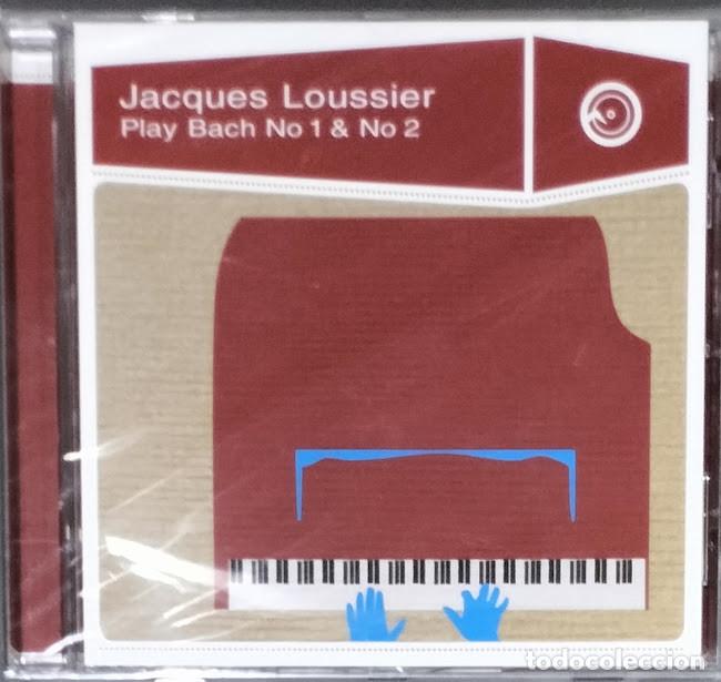 CDs de m&uacute;sica: Jacques Loussier - Play Bach No 1 & No 2 - CD Nuevo, precintado.
