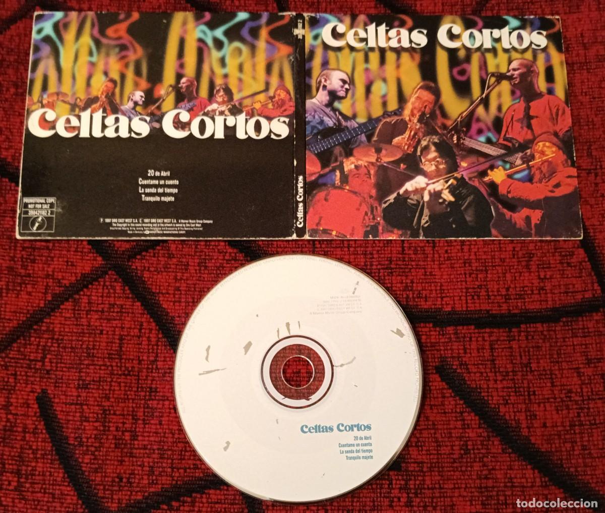 CDs de m&uacute;sica: CELTAS CORTOS ** 20 De Abril ** CD PROMOCIONAL CON 4 TEMAS