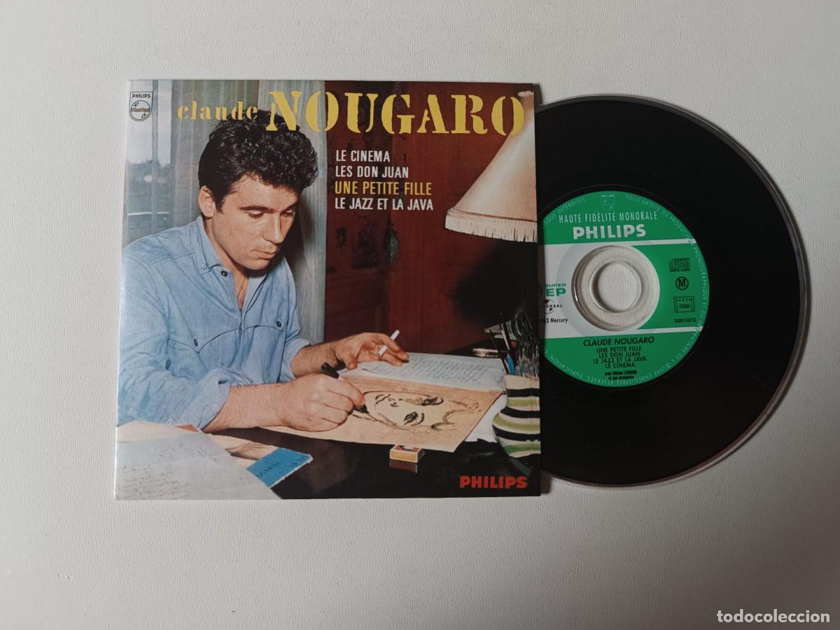 CDs de m&uacute;sica: CLAUDE NOUGARO 'Une Petite Fille' CD EP 2000 Chanson 45 Tours De Collection Mercury &ndash; 2001 07 3