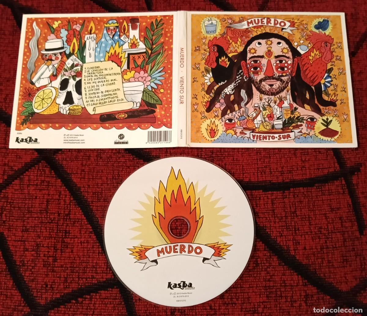 CDs de m&uacute;sica: MUERDO ** Viento Sur ** CD 2015