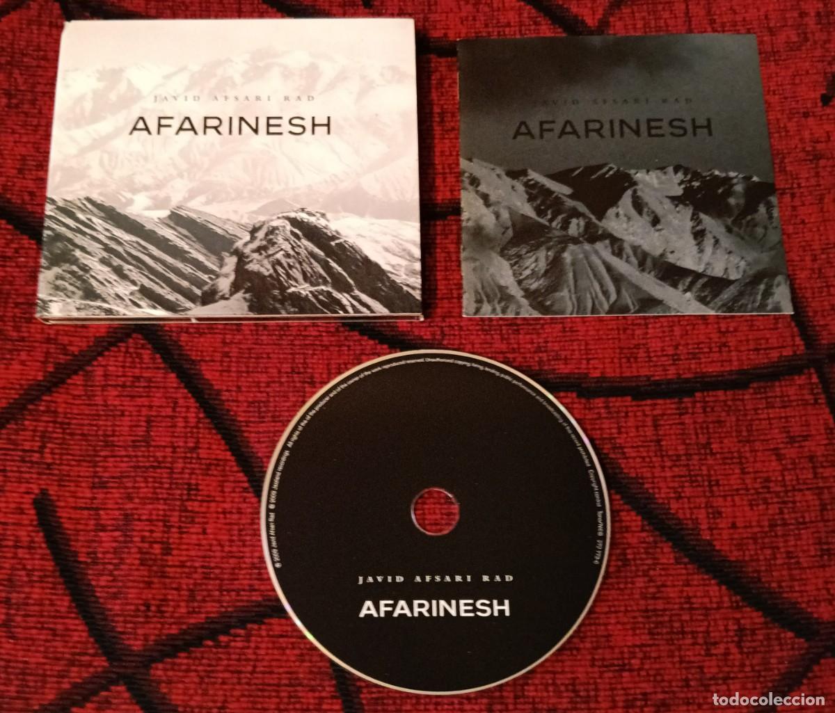 CDs de m&uacute;sica: JAVID AFSARI RAD ** Afarinesh ** CD NORUEGA 2009 ***FIRMADO Y DEDICADO