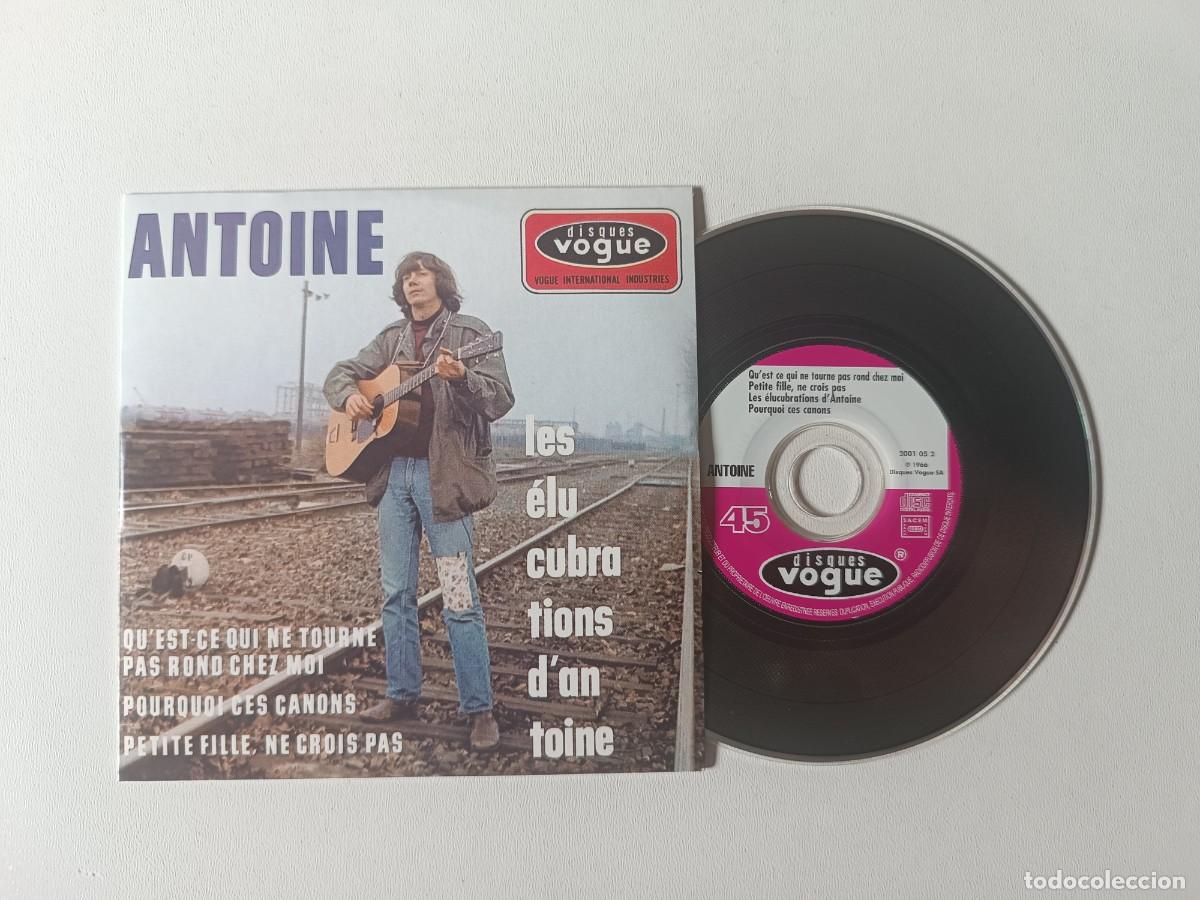 CDs de m&uacute;sica: ANTOINE 'Les Elucubrations D'Antoine' CD EP 2000 Chanson 45 Tours De Collection Universal 2001 05 2