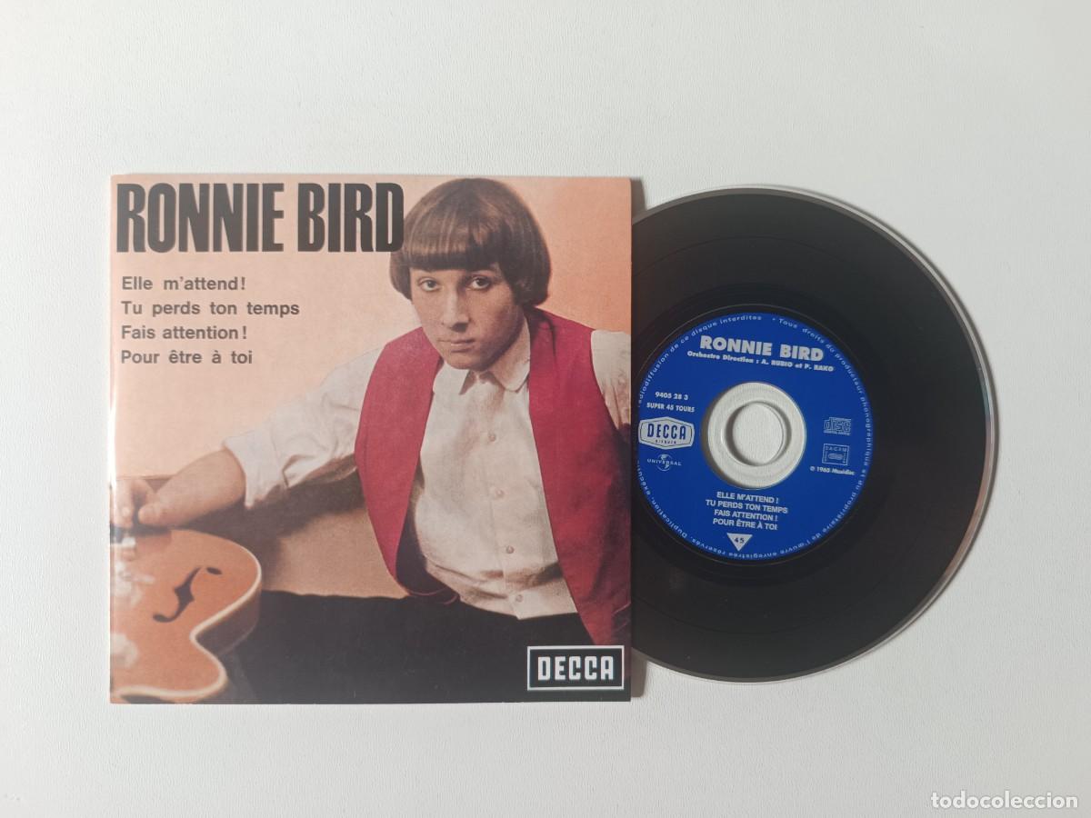 CDs de m&uacute;sica: RONNIE BIRD 'Elle M'attend' CD EP 2001 Chanson 45 Tours De Collection Decca &ndash; 9405 28 3