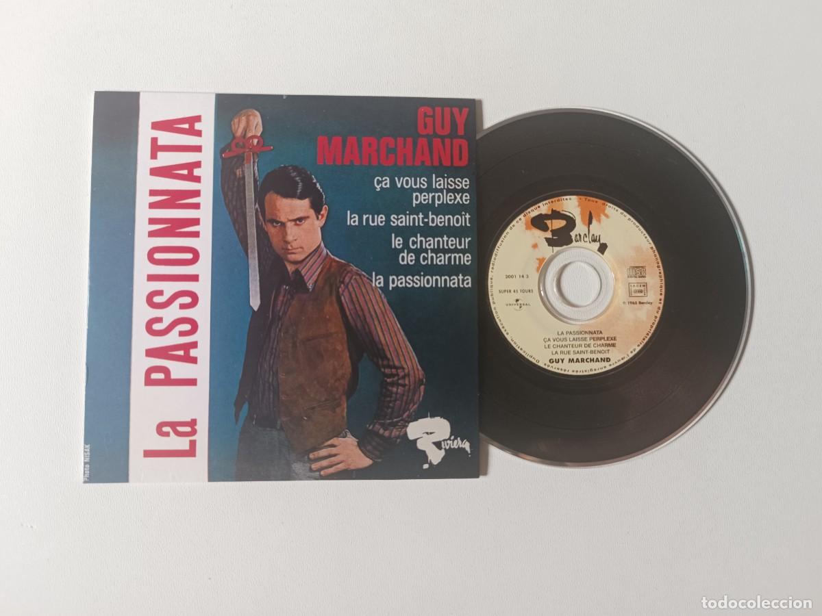 CDs de m&uacute;sica: GUY MARCHAND 'La Passionnata' CD EP 2000 Chanson 45 Tours De Collection