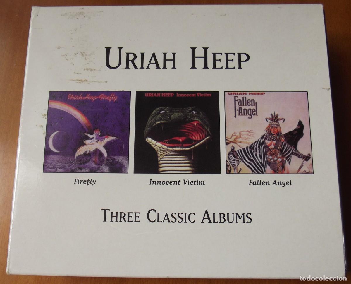 CDs de m&uacute;sica: Box 3 CDs de Uriah Heep