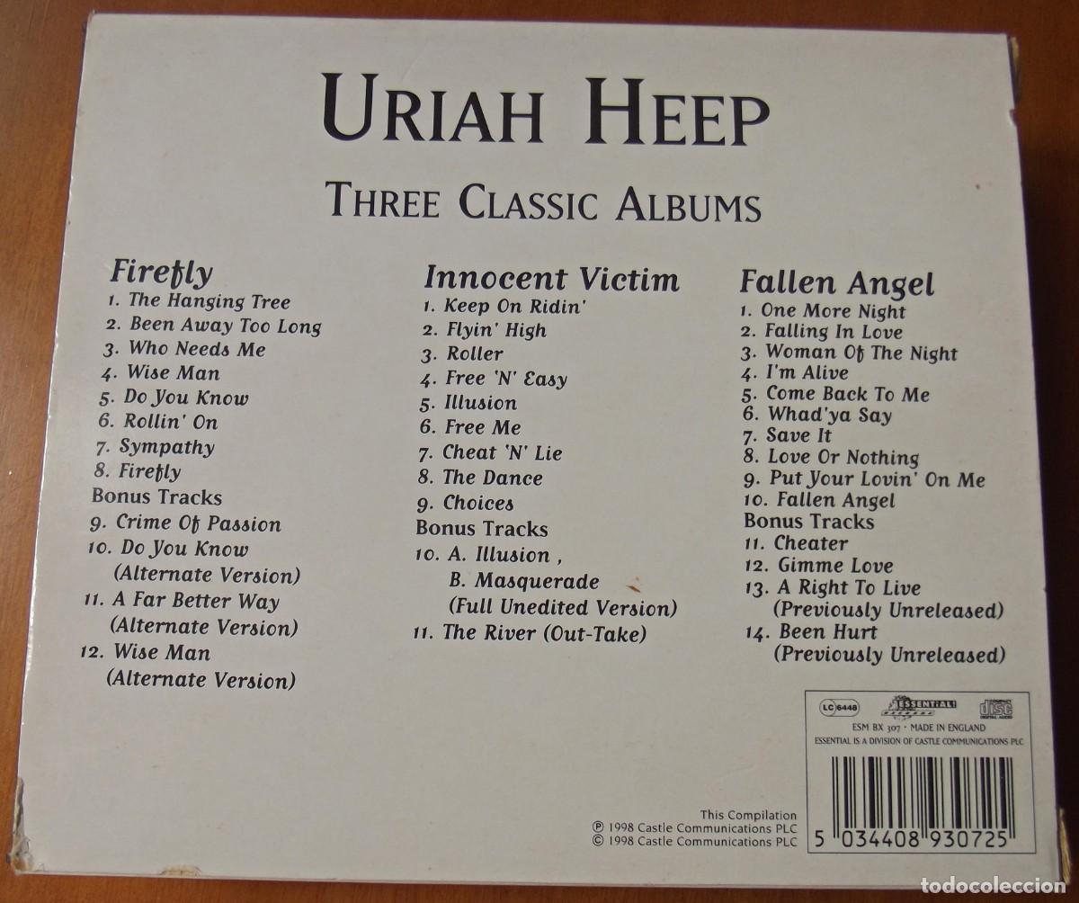 CDs de m&uacute;sica: Box 3 CDs de Uriah Heep - Foto 2