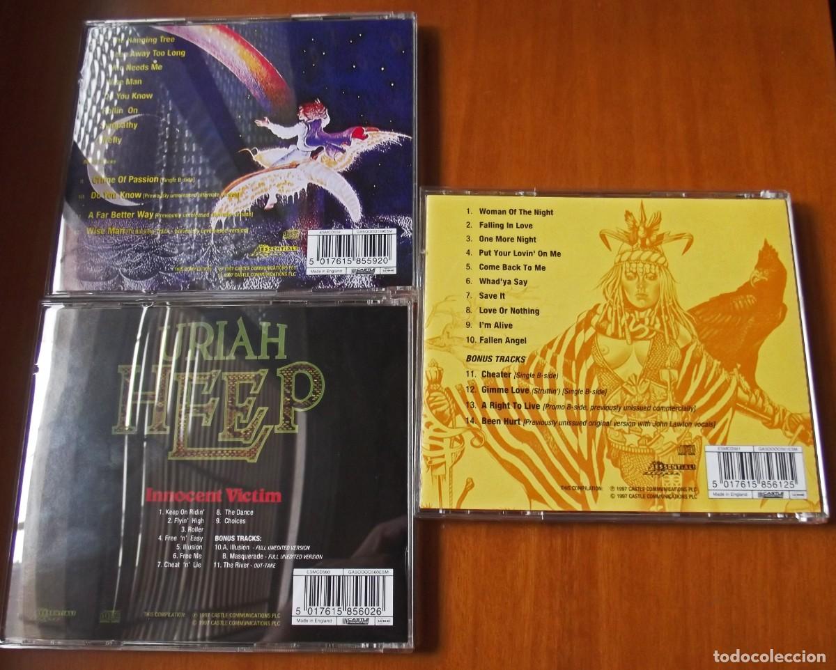 CDs de m&uacute;sica: Box 3 CDs de Uriah Heep - Foto 4