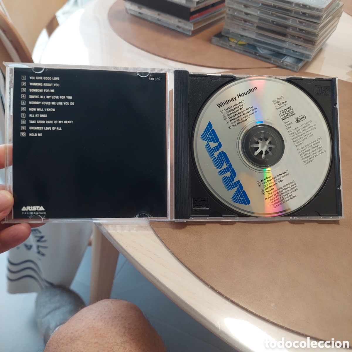 CDs de m&uacute;sica: CD Whitney Houston.Arista - Foto 3