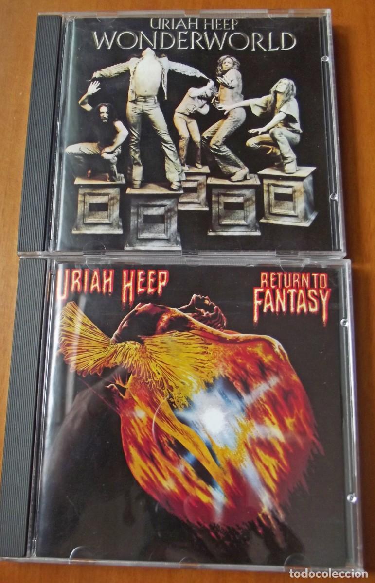 CDs de m&uacute;sica: 2 CDs cl&aacute;sicos de Uriah Heep- - Foto 1