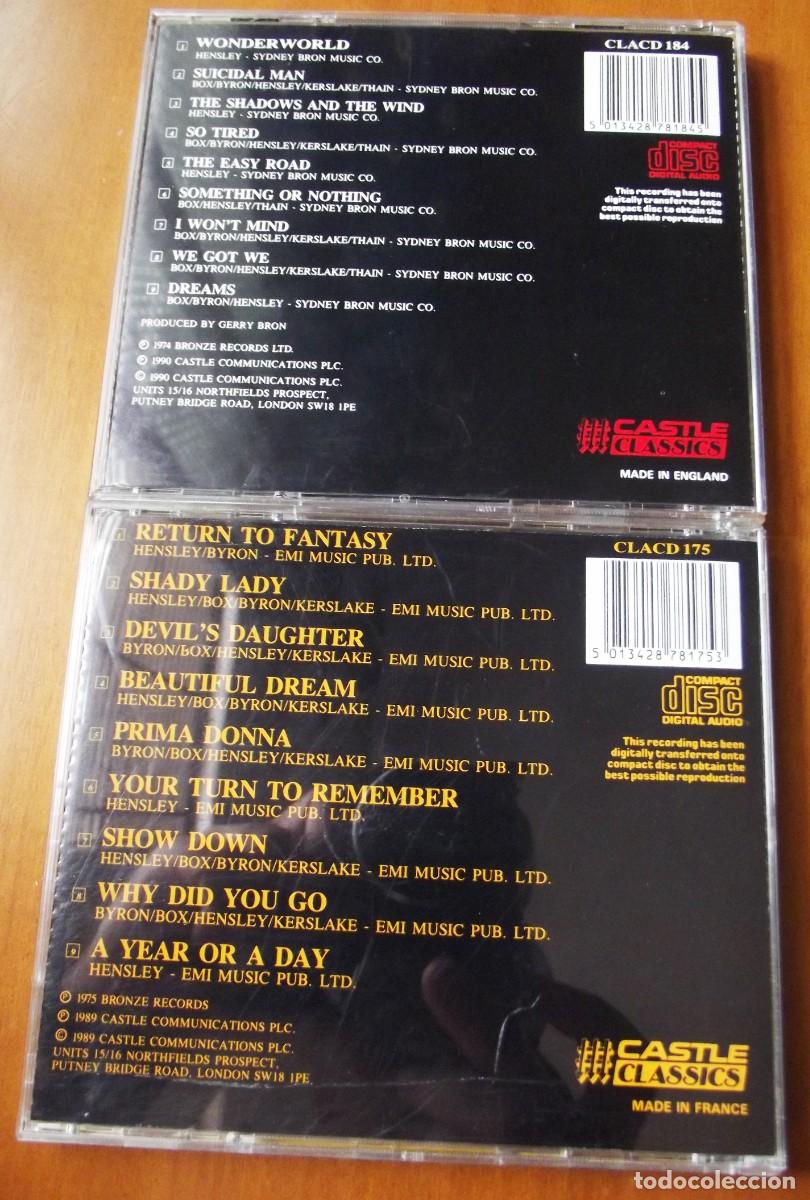 CDs de m&uacute;sica: 2 CDs cl&aacute;sicos de Uriah Heep- - Foto 2