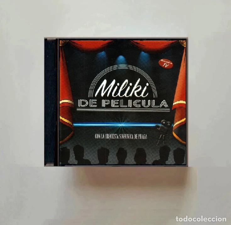 CDs de m&uacute;sica: MILIKI. DE PELICULA. CON LA ORQUESTA SINFONICA DE PRAGA. CD.