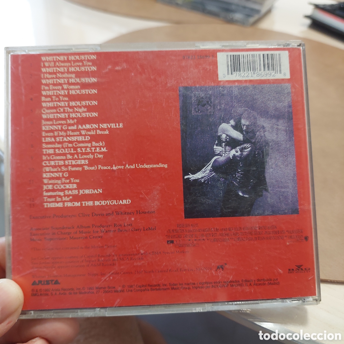 CDs de m&uacute;sica: CD Whitney Houston The Bod - Foto 2