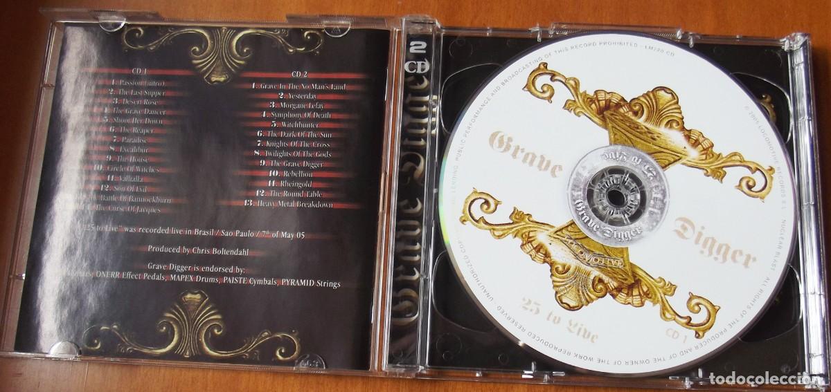 CDs de m&uacute;sica: Dos CDs recopilatorio de Grave Digger - Foto 2