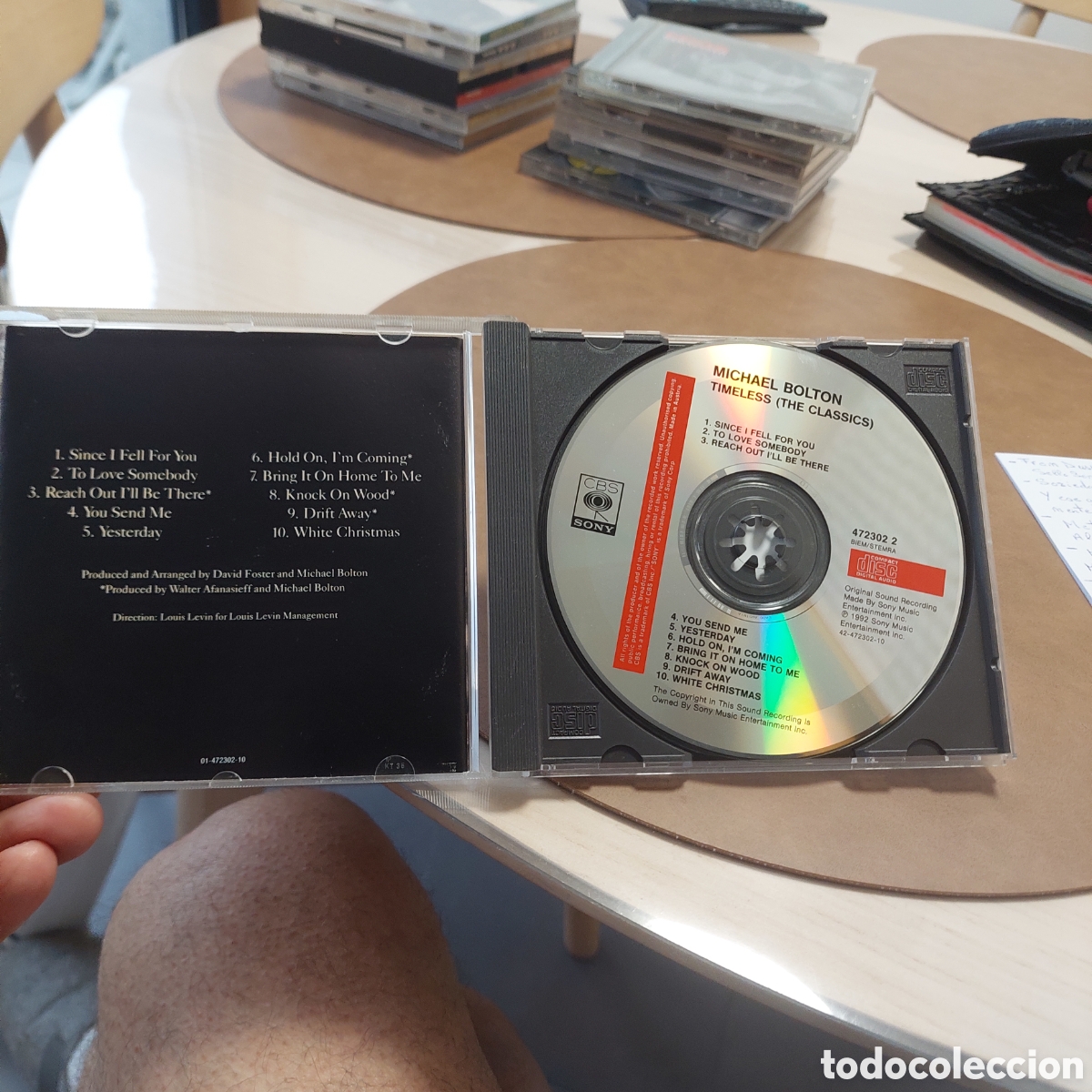 CDs de m&uacute;sica: CD Michael Bolton 1992. - Foto 3