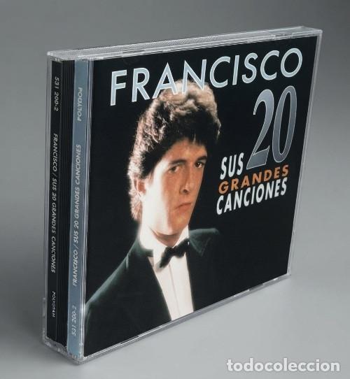 CDs de m&uacute;sica: R7680 - [DOBLE CD]. FRANCISCO. SUS 20 GRANDES CANCIONES. ALICANTE. RECOPILATORIO.