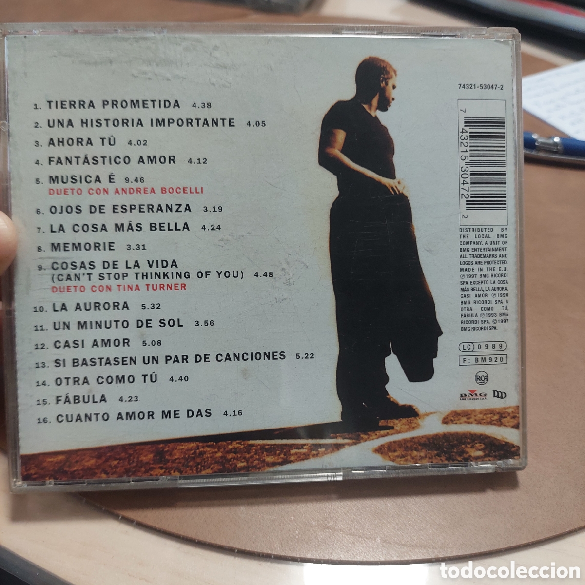 CDs de m&uacute;sica: CD Eros Ramazzotti . BMG - Foto 2