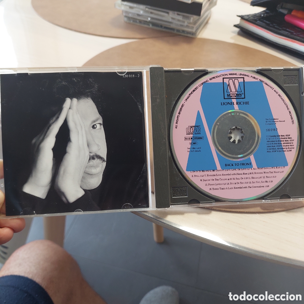 CDs de m&uacute;sica: CD Lionel Richie.Back to Front - Foto 3