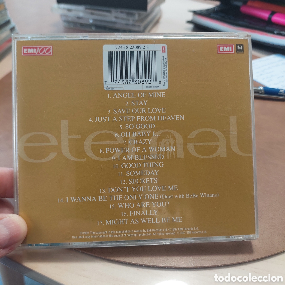 CDs de m&uacute;sica: CD The Best Eternal. - Foto 2