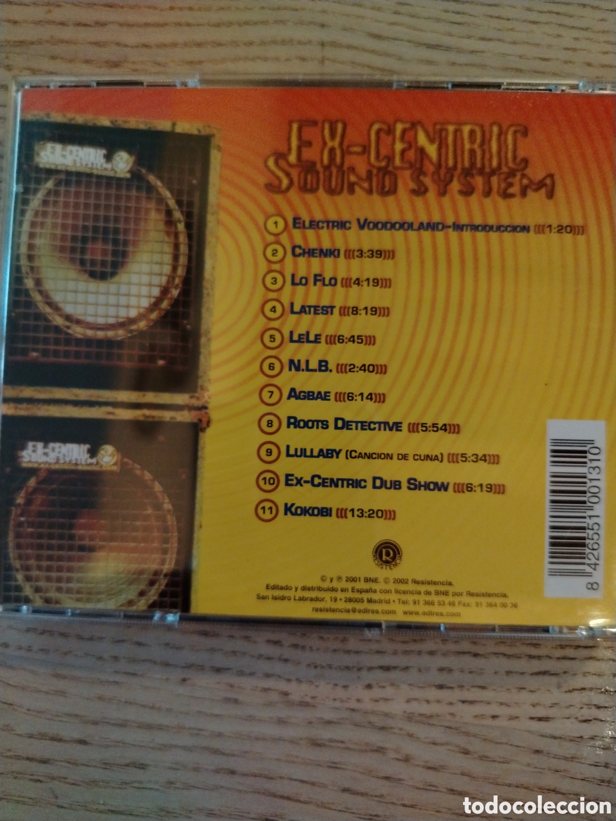 CDs de m&uacute;sica: Ex-Centric Sound System - Electric Voodooland 2001 - Foto 2