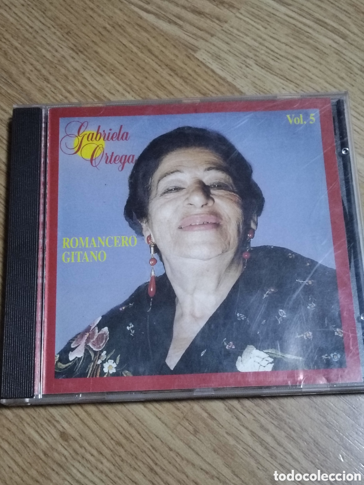 CDs de m&uacute;sica: Romancero Gitano (Vol. 5)&rdquo; de la c&eacute;lebre artista y recitadora espa&ntilde;ola Gabriela Ortega