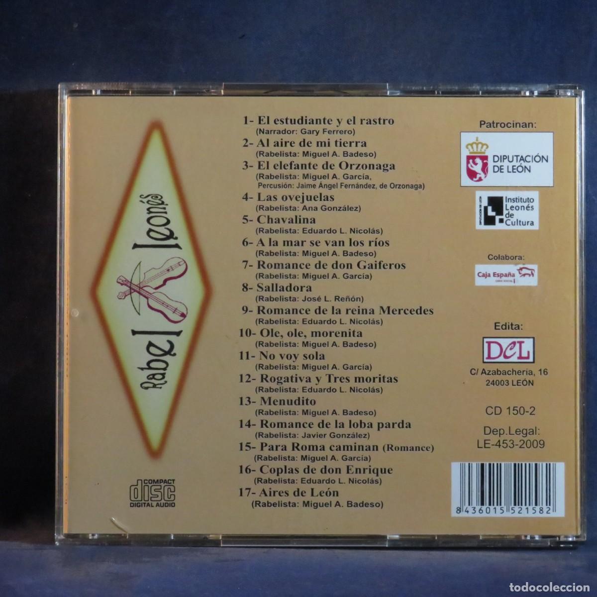 CDs de m&uacute;sica: VARIOS - RABEL LEON&Eacute;S - CD - Foto 2