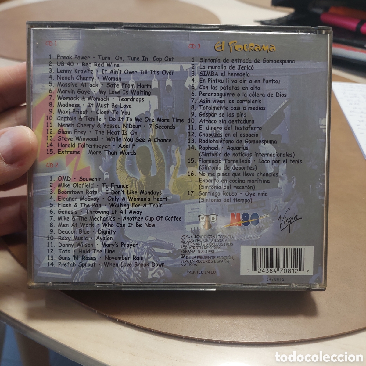 CDs de m&uacute;sica: 3 CD Gomaespuma M 80. - Foto 2