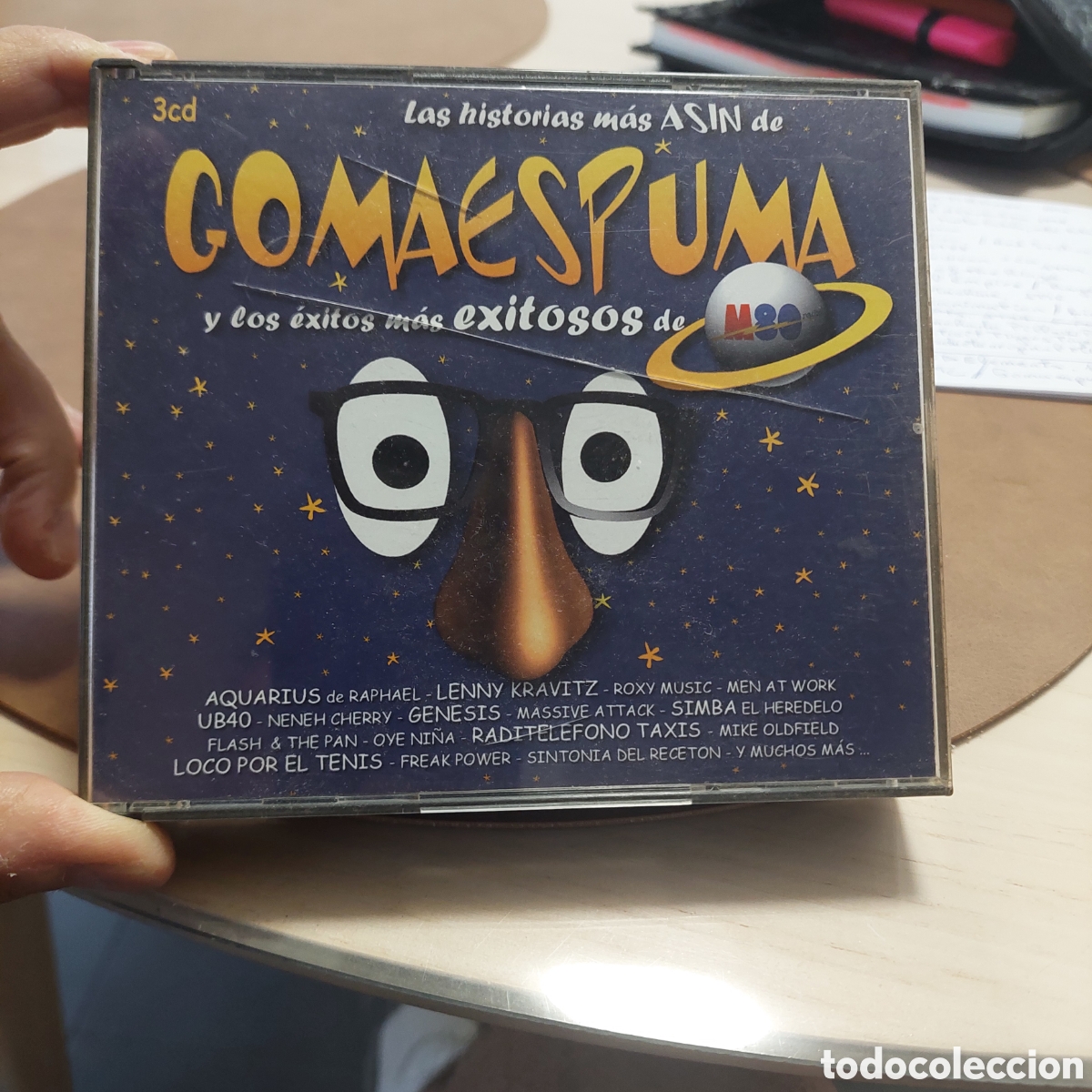 CDs de m&uacute;sica: 3 CD Gomaespuma M 80.