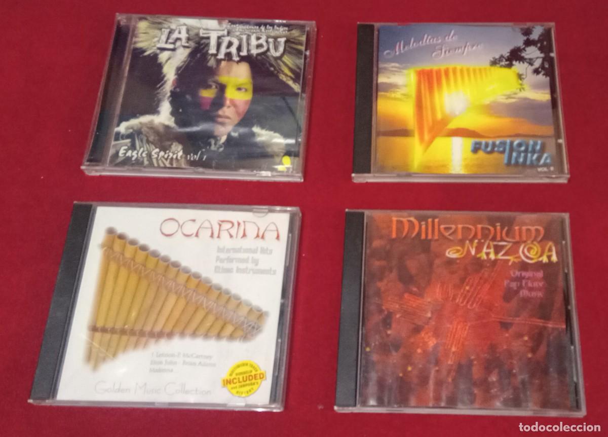 CDs de m&uacute;sica: M&uacute;sica Inca-La Tribu-Ocarina-Nazos