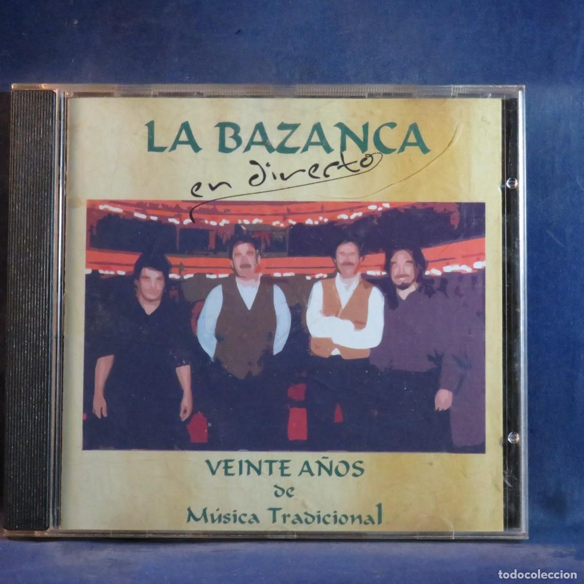 CDs de m&uacute;sica: LA BAZANCA &ndash; VEINTE A&Ntilde;OS DE MUSICA TRADICIONAL (EN DIRECTO) - CD